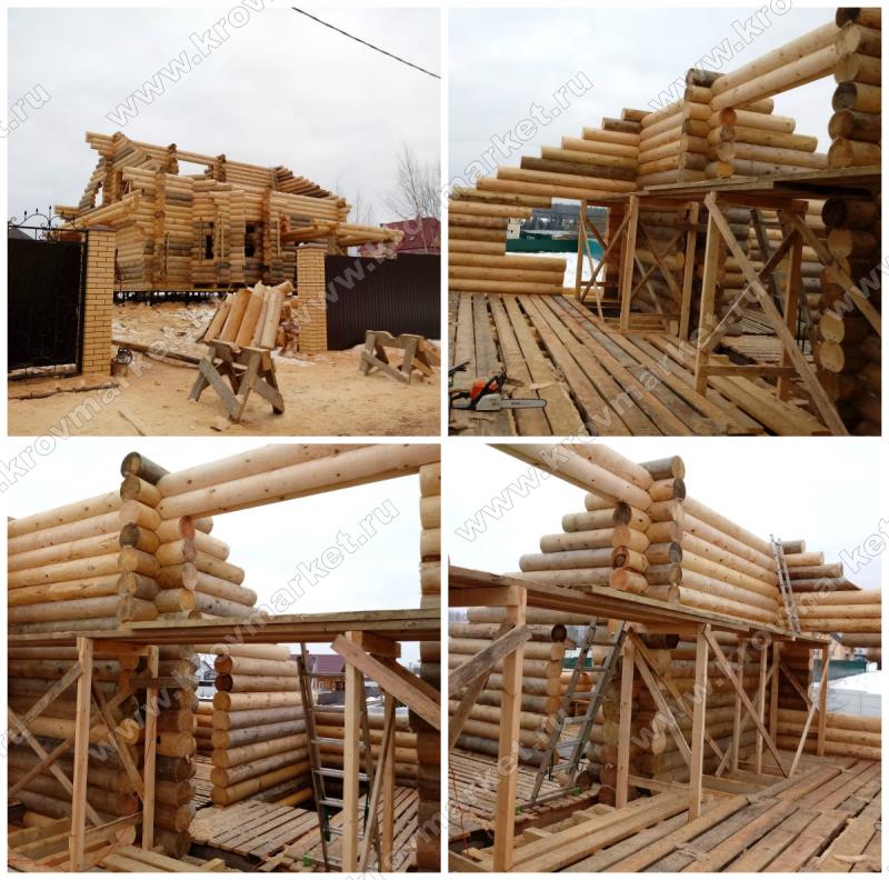 Завершение ремонта деревянного дома